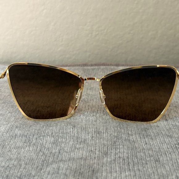 Maui Jim Puakenikeni MJ 823-16 Polarized Gold Metal Sunglasses w/ Case-NWOT main image 14
